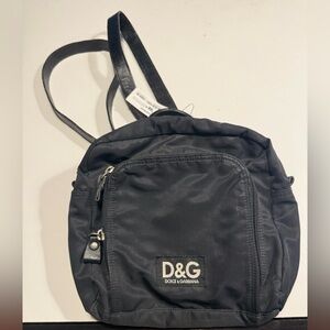 Dolce & Gabbana Black Nylon mini backpack